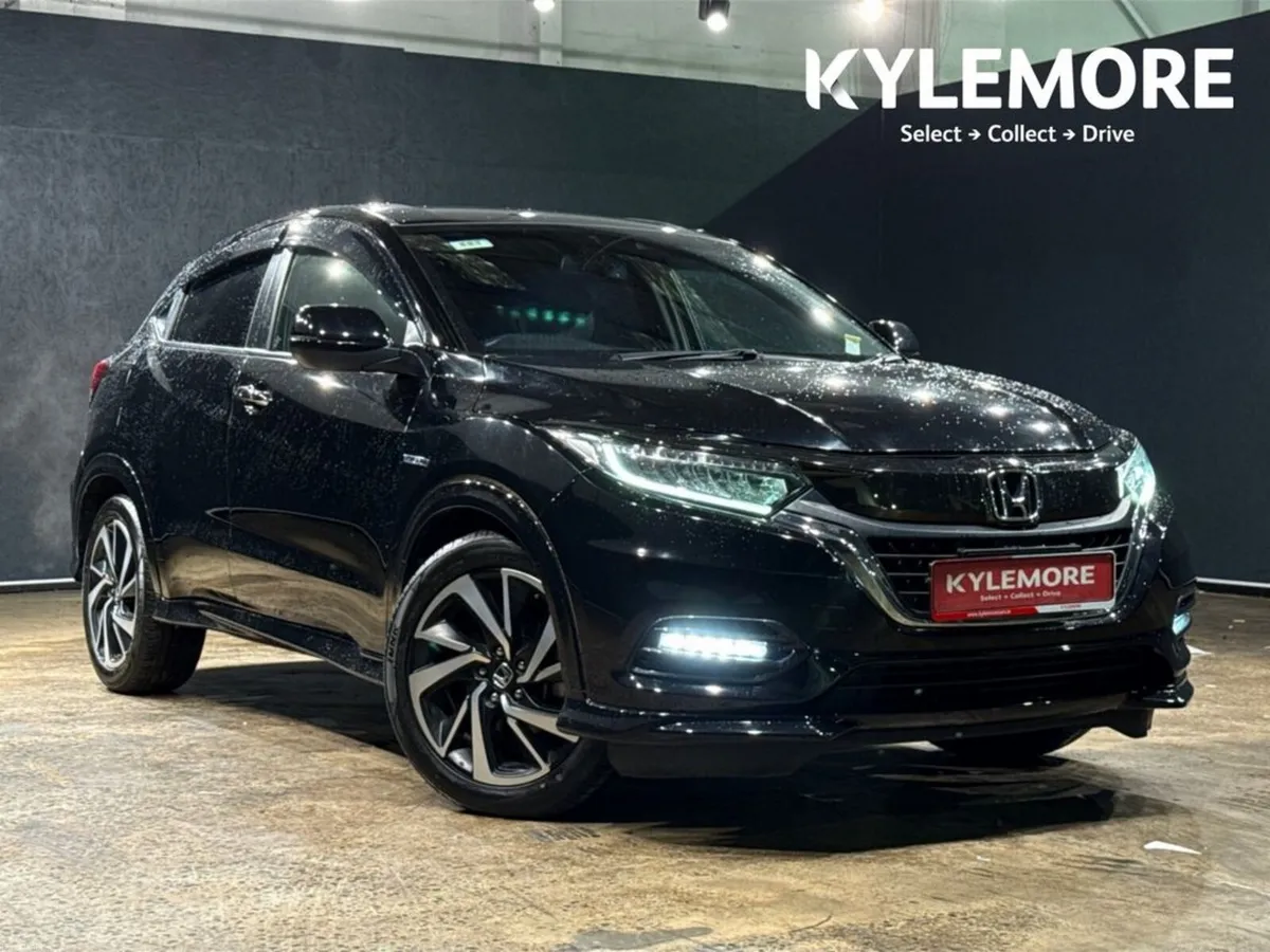 Honda Vezel RS EDITION - BLACK HALF LEATHER - PADD - Image 1