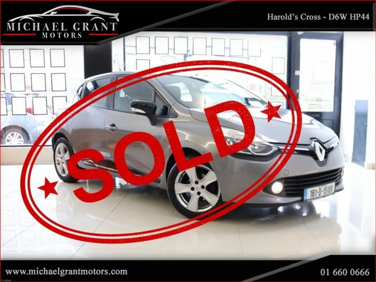 Renault Clio 1.2 PETROL 16V 75 DYNAMIQUE NAV ONLY - Image 1