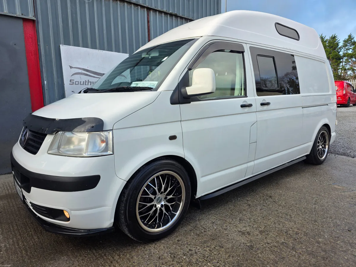 2008 VW Transporter Camper T5 DOE 01-27 TAX 03-25 - Image 1