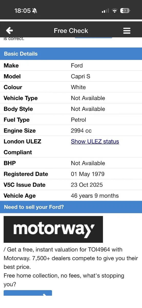 Ford Capri 1979 - Image 3