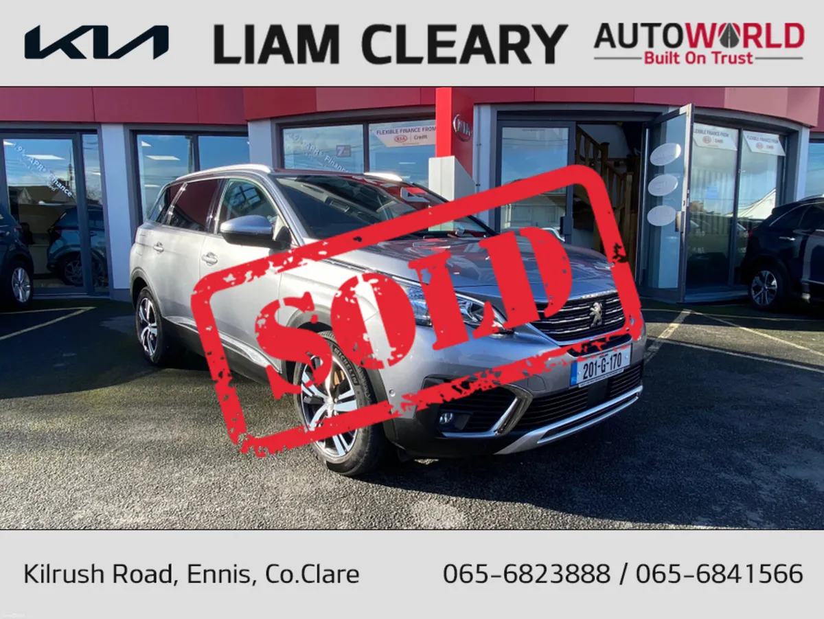 Peugeot 5008 ALLURE 1.5 BLUE HDI 130 6 6.2 4DR STR - Image 1