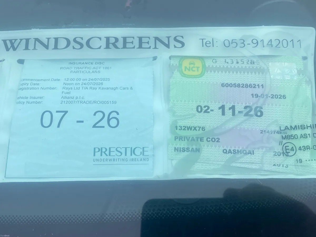 Nissan Qashqai New NCT - Image 2