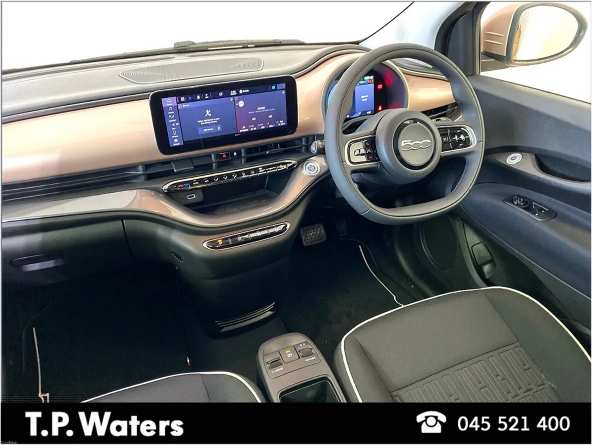 Fiat 500e ICON - 42KWH - NEARLY NEW - FREE HOME CH - Image 2