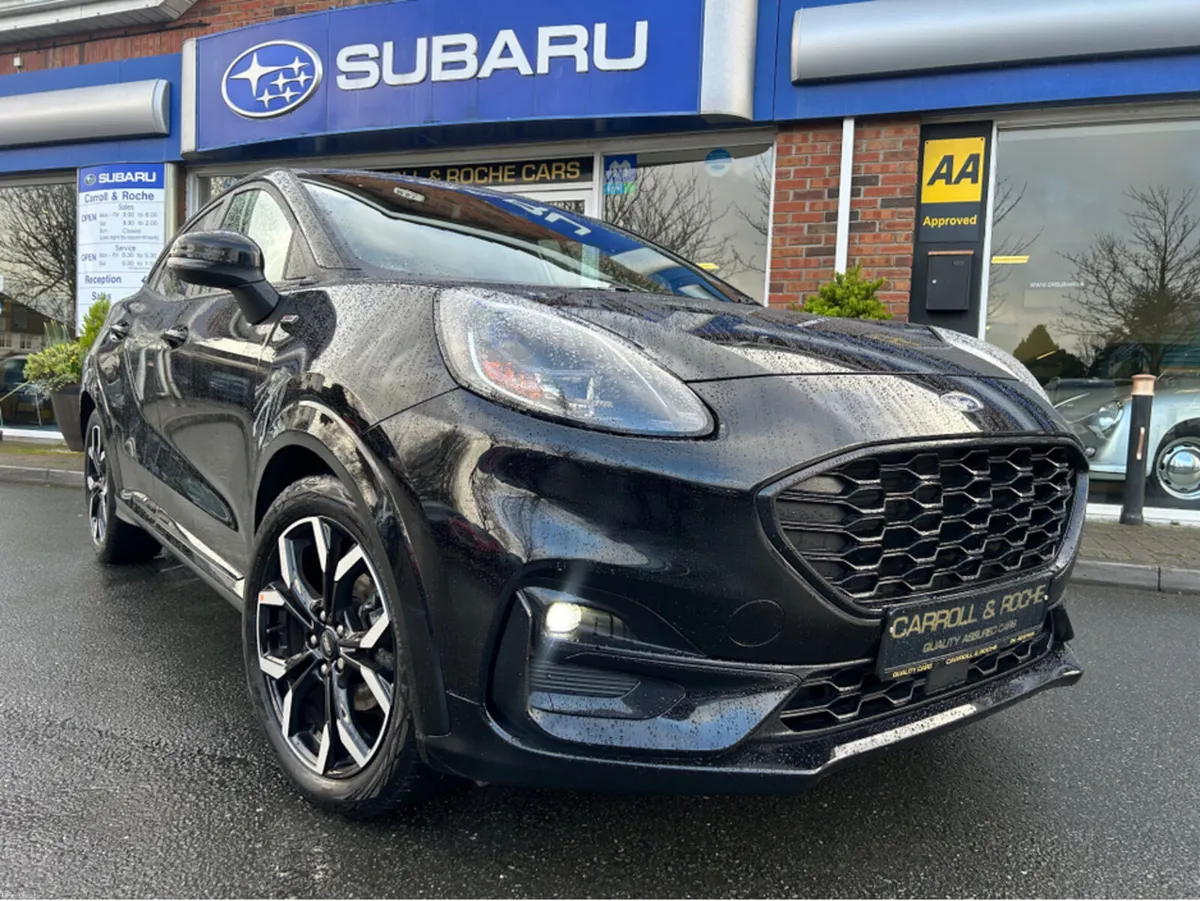 Ford Puma ST-LINE X MHEV- Stunning in Panther Blac - Image 1