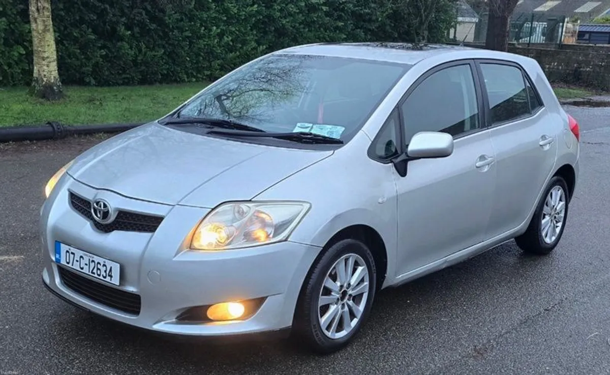 2007 Toyota Auris NCT Until 03/27 Tax 06/26 - Image 1