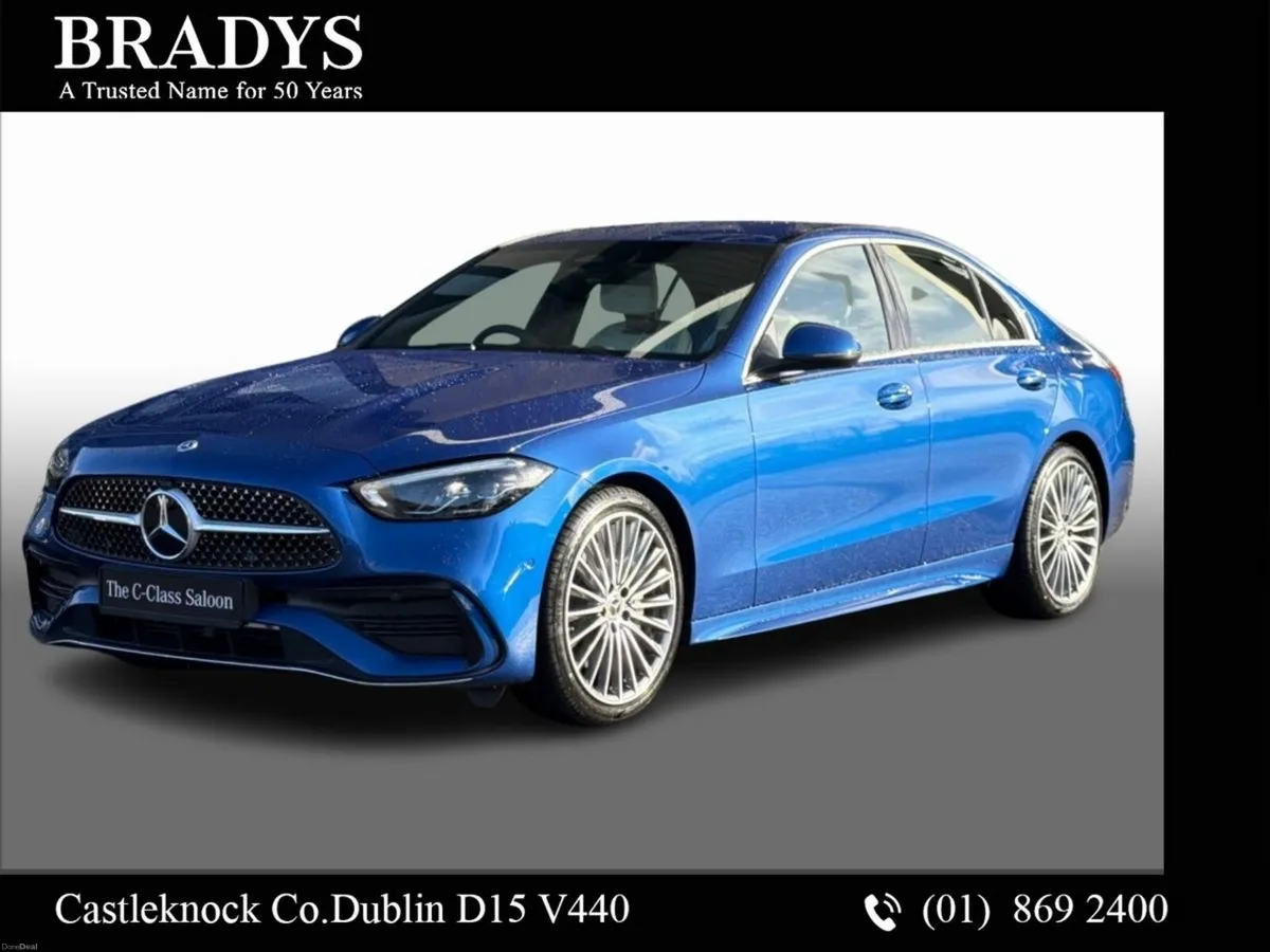 Mercedes-Benz C-Class C200d Saloon AMG Plus--19" M - Image 1