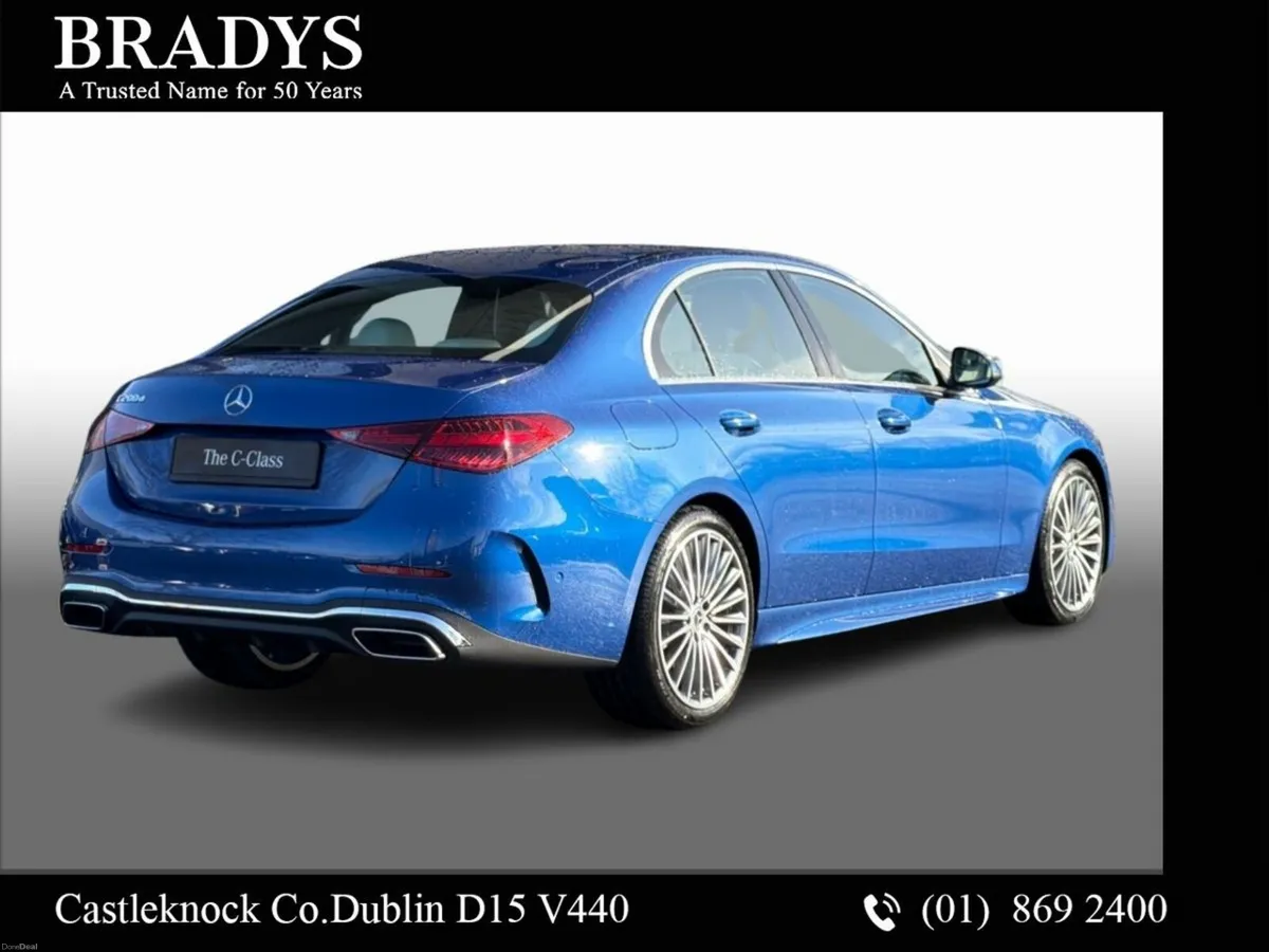 Mercedes-Benz C-Class C200d Saloon AMG Plus--19" M - Image 3
