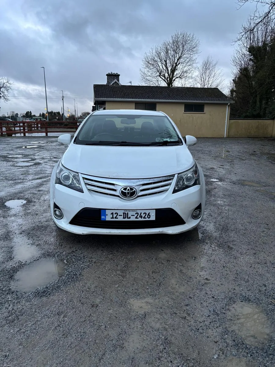 2012 Toyota avensis nct and tax - Image 1