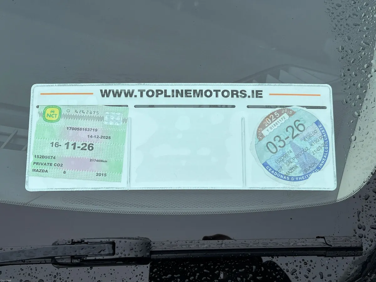 Mazda Mazda6 2015//NCTED//SERVICED//CLEAN CAR// - Image 2