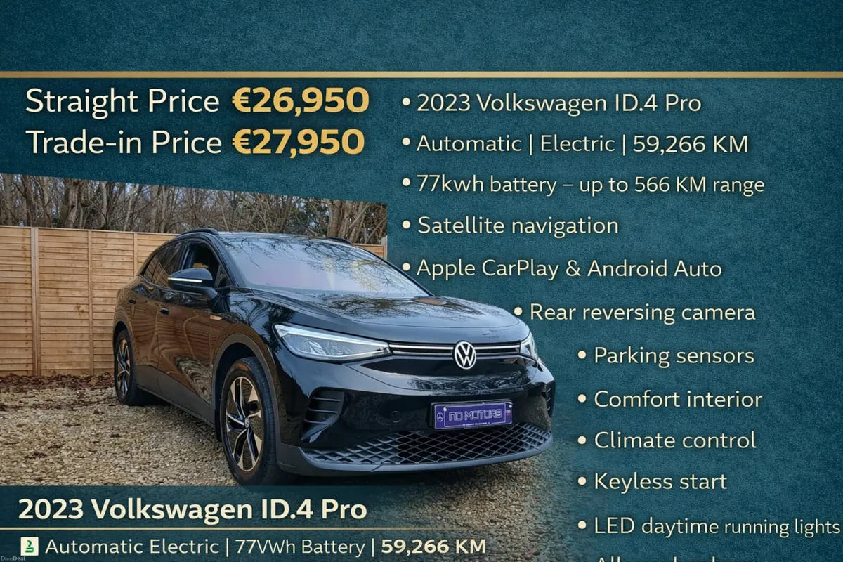 🆕️2023 Volkswagen ID.4 Pro 77kWh 🆕️ - Image 1