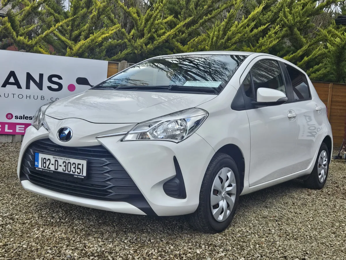 Toyota Vitz  2018 1.0 Petrol Automatic NCT 07/27 - Image 1