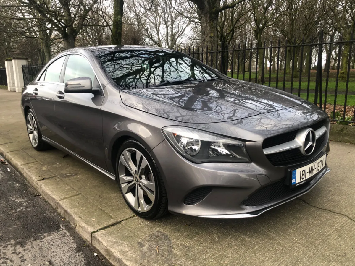 2018 MERCEDES CLA AUTO SANDSTONE LEATHER - Image 1