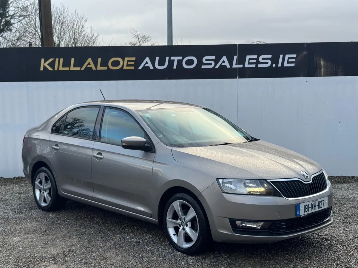 Skoda Rapid 2018 low mileage - Image 1