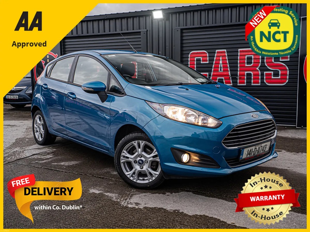 2014 Ford Fiesta 1.25/New NCT/Irish/Warranty - Image 1