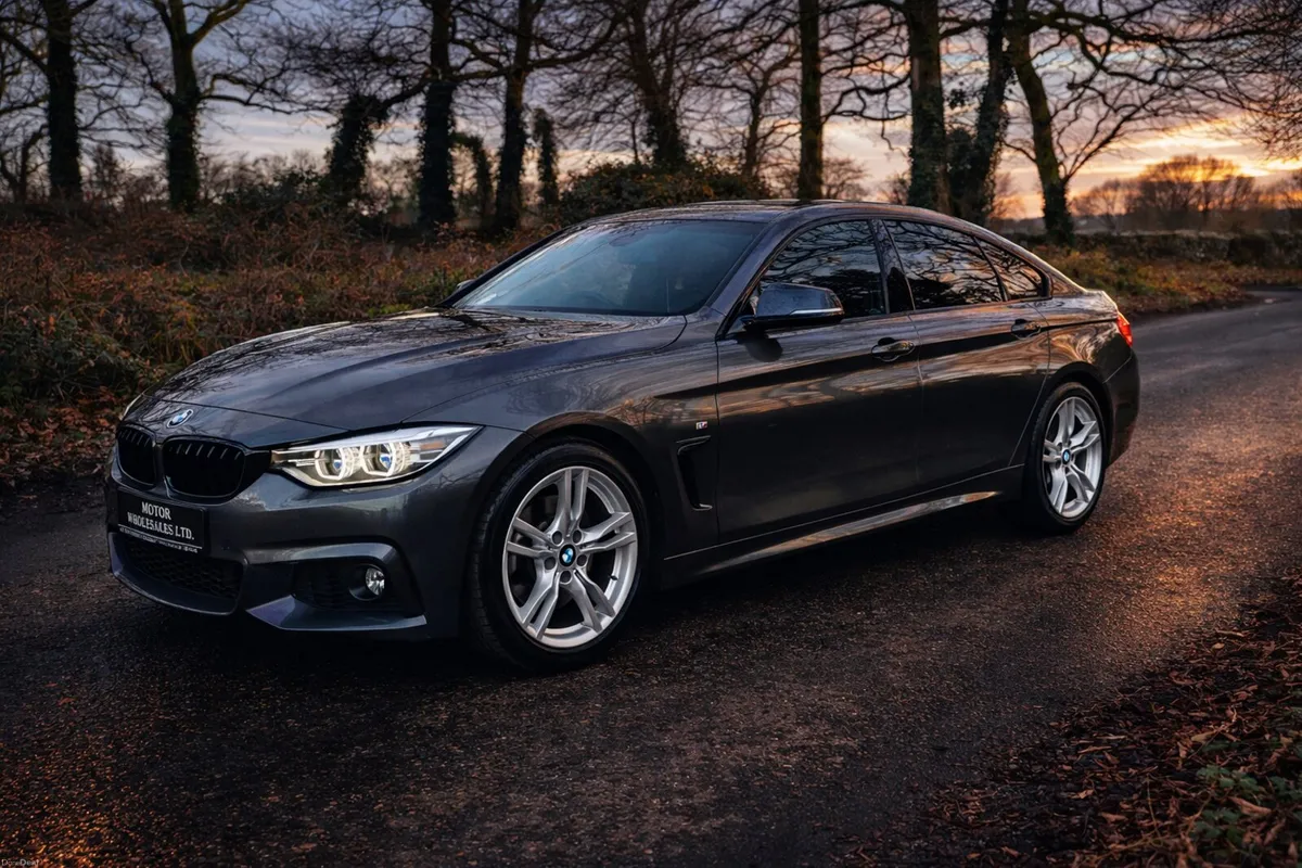 17 BMW 420D M SPORT MINERAL GREY ON BLACk - Image 2