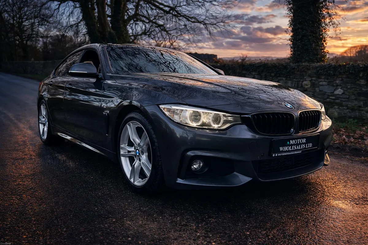 17 BMW 420D M SPORT MINERAL GREY ON BLACk - Image 1