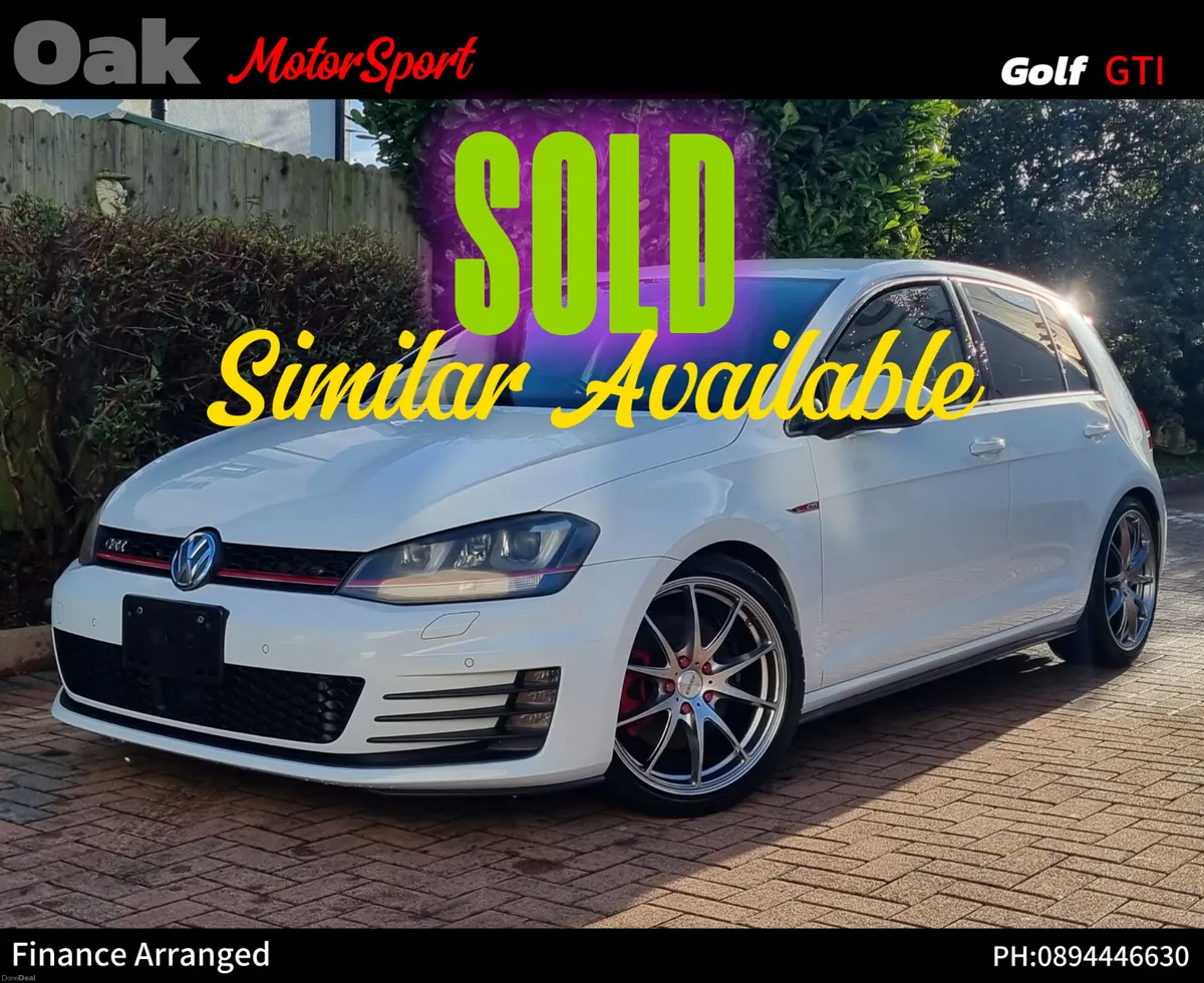 Golf Gti 57k/RemusQuadExhaustRaysVR forged alloys - Image 1
