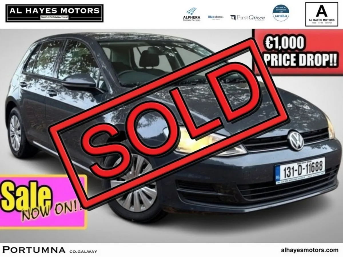 Volkswagen Golf SOLD SOLD TRENDLINE 1.6 TDI 105BHP - Image 1