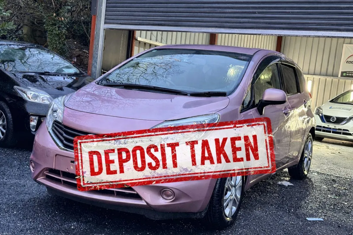 2014 Nissan Note Automatic. Only 38,000km - Image 1