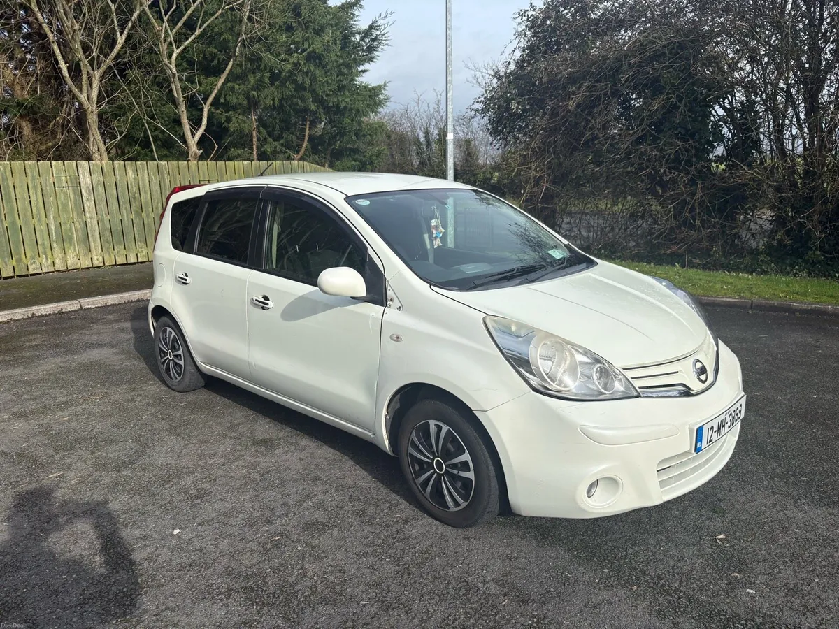 2012 AUTOMATIC Nissan note nct 08/26 tax 02/26 - Image 1
