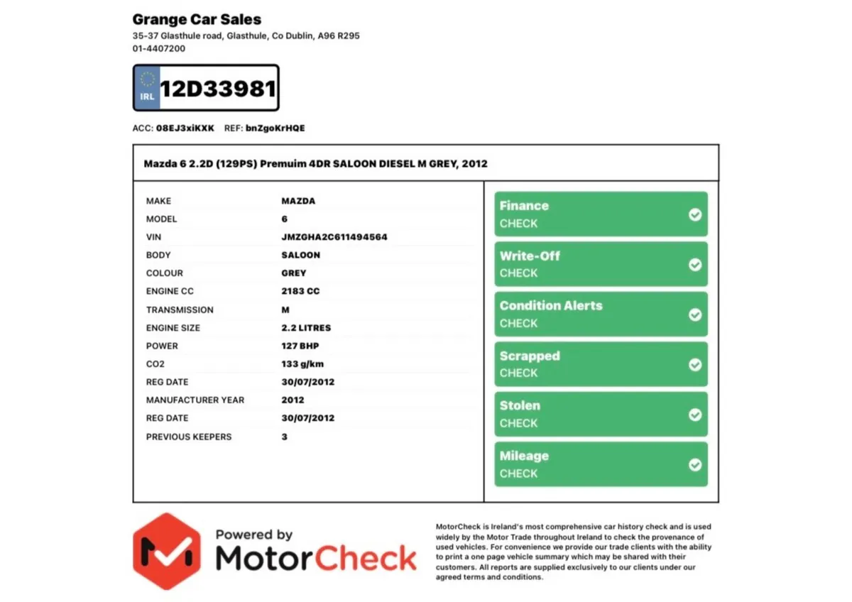 Mazda 6 Diesel 2,2 | 280e tax | Oct 26 nct. - Image 3