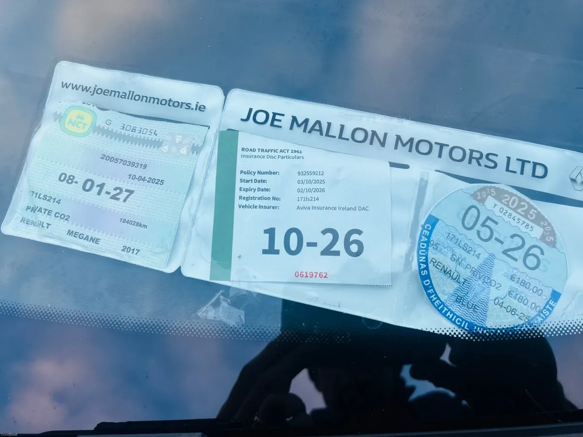 Renault Megane sport Estate dynamique nct & tax - Image 2