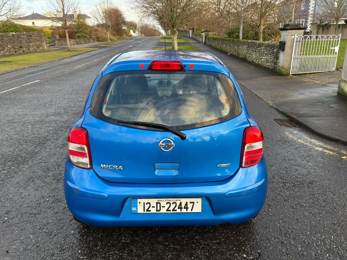 2012 Nissan Micra 1.2 Petrol NCT 08,26 Tax 10,26 - Image 4