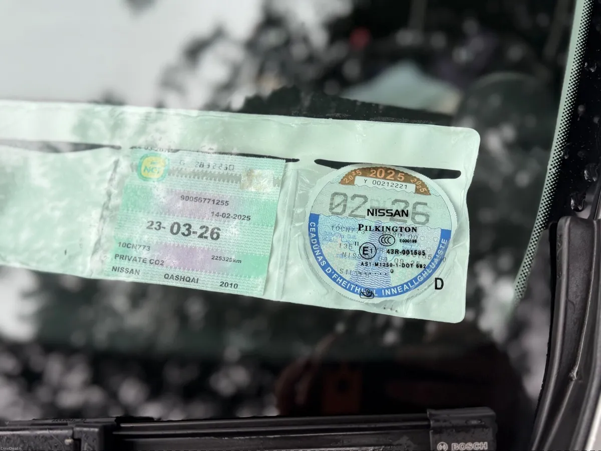 2010 Nissan Qashqai 1.5 dci no swaps! trade sale - Image 4
