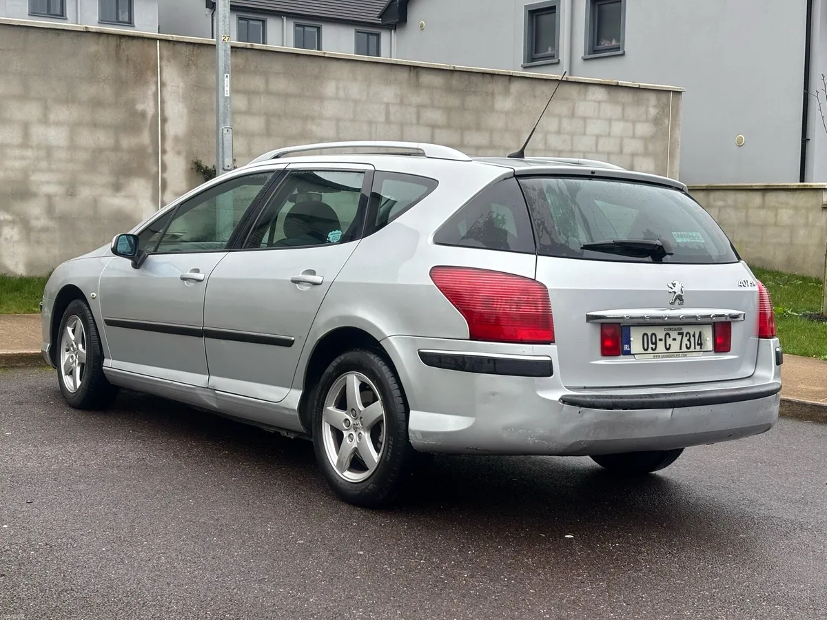 2009 PEUGEOT 407 TAX & NCT 143K - Image 4