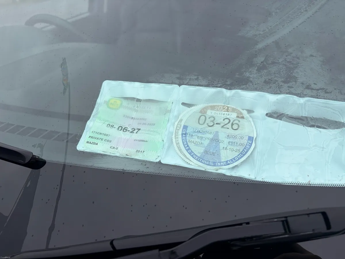 2017 Madza cx5 nct and tax - Image 4