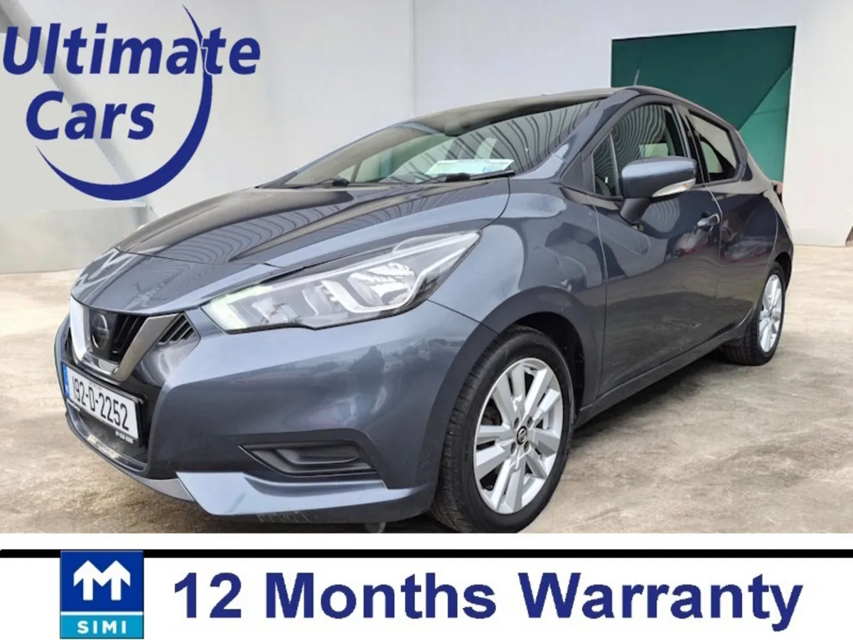 2019 Nissan Micra 12 Months Warranty Finance - Image 1