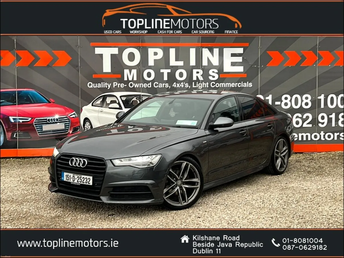 //STUNNING AUDI A6 S-LINE ULTRA//BLACK EDITION// - Image 1