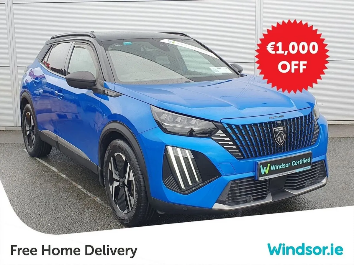Peugeot 2008 IRISH CAR - Electric 156bhp (54 kWh) - Image 1