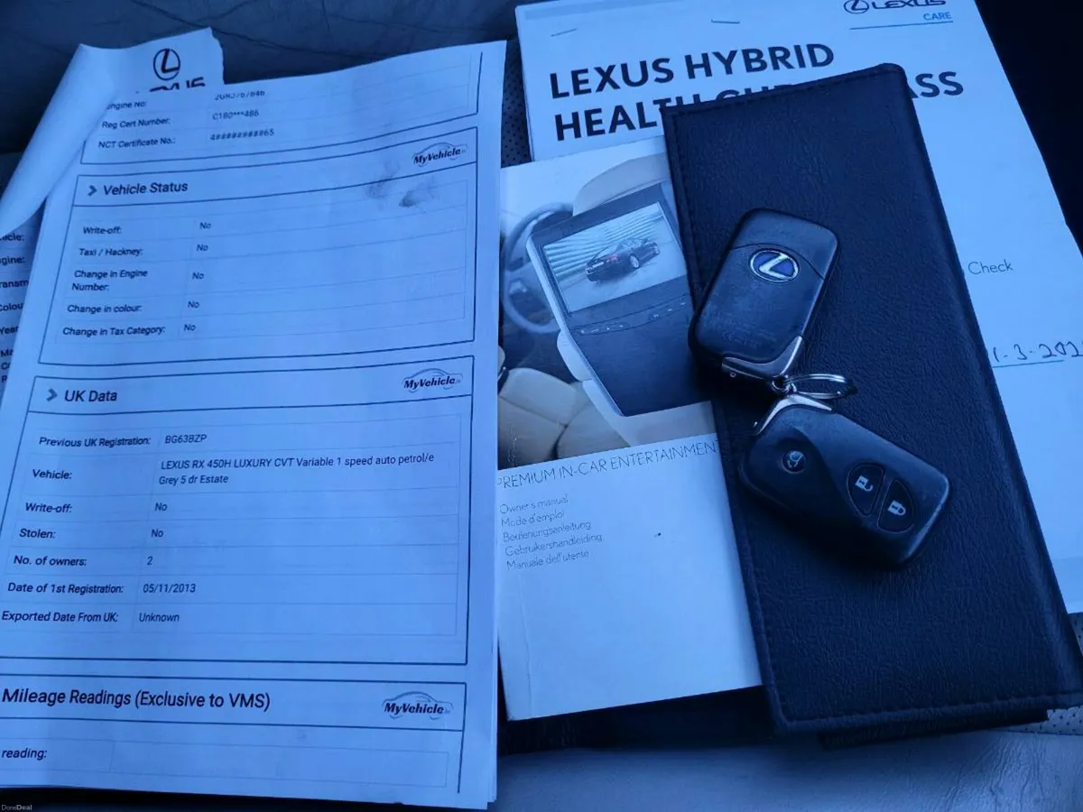 LEXUS RX 450H HYBRID AUTOMATIC.  €8950 - Image 4