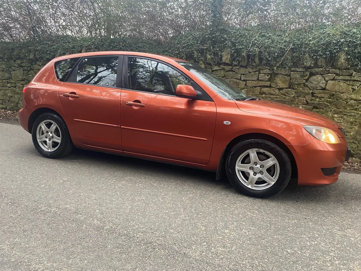 MAZDA 3 PETEOL NICE CAR NCT &TAX TWO KEYS - Image 2