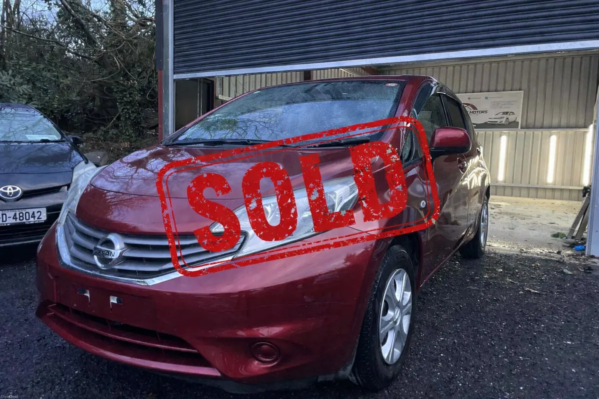 2013 Nissan Note Automatic - Image 1