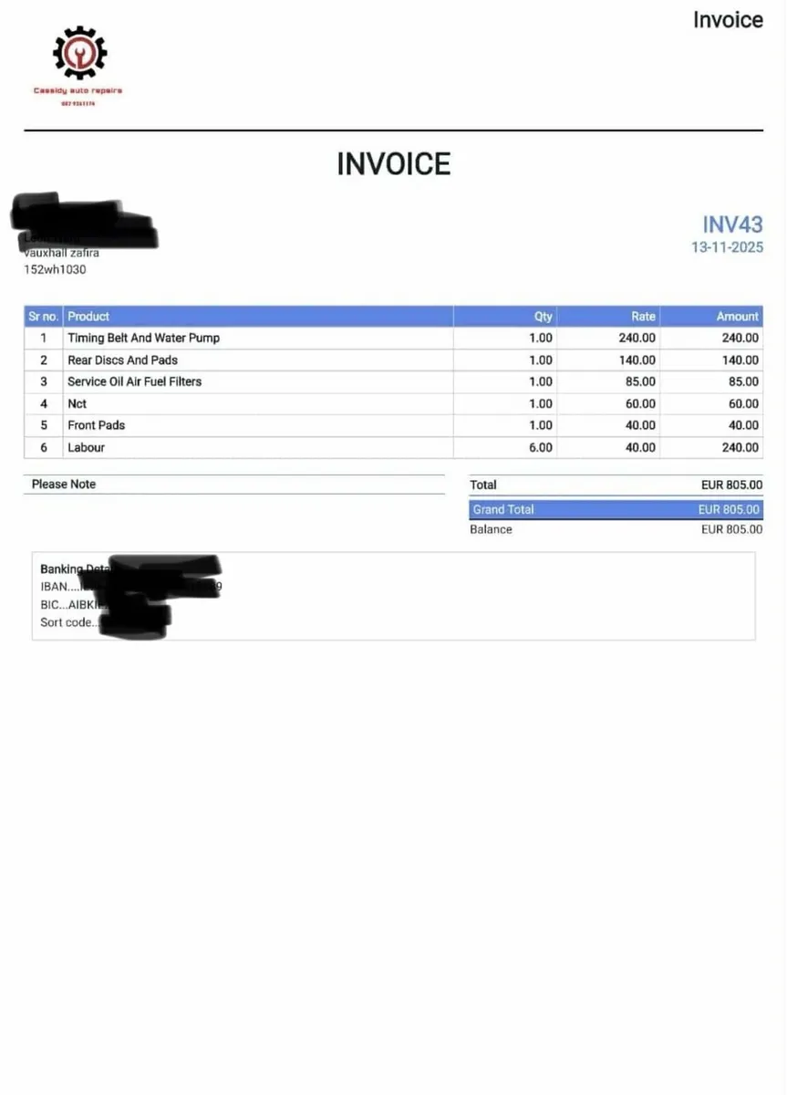 Vauxhall Zafira 2015 - Image 3