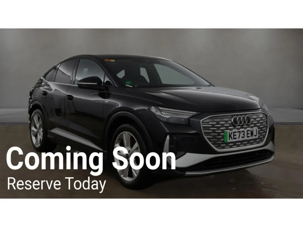 Audi Q4 e-tron 45 SPORTBACK S LINE 282BHP AUTOMATI - Image 1