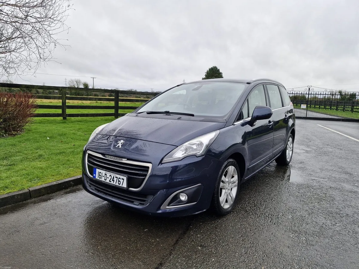 7 Seater Peugeot 5008 1.6 HDI Diesel car - Image 4