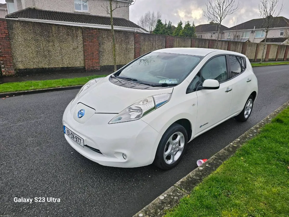 NISSAN LEAF VERY LOW MILES NEW NCT - Image 2