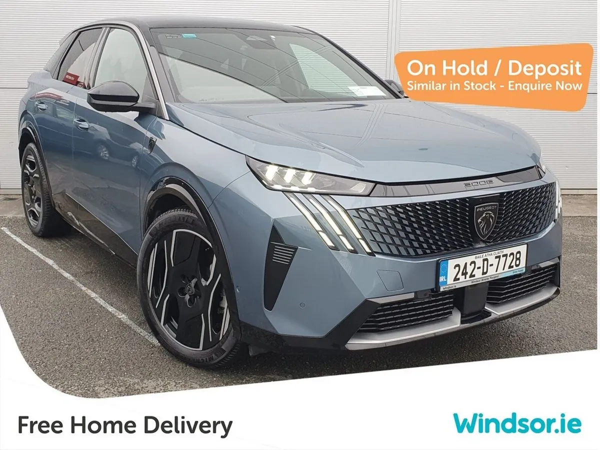 Peugeot 3008 IRISH CAR- Electric GT 73kWH 210BHP * - Image 1