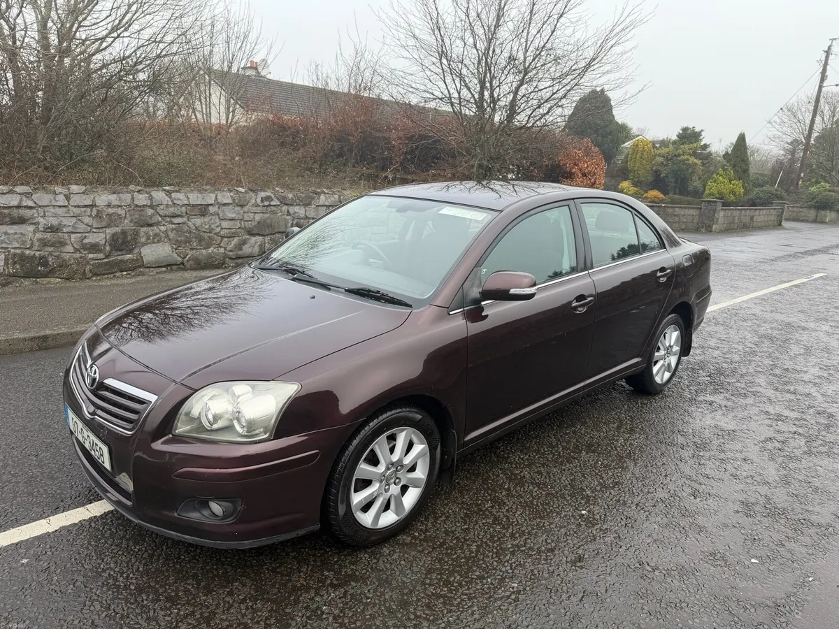 07 Toyota Avensis Automatic Nct&Tax - Image 2