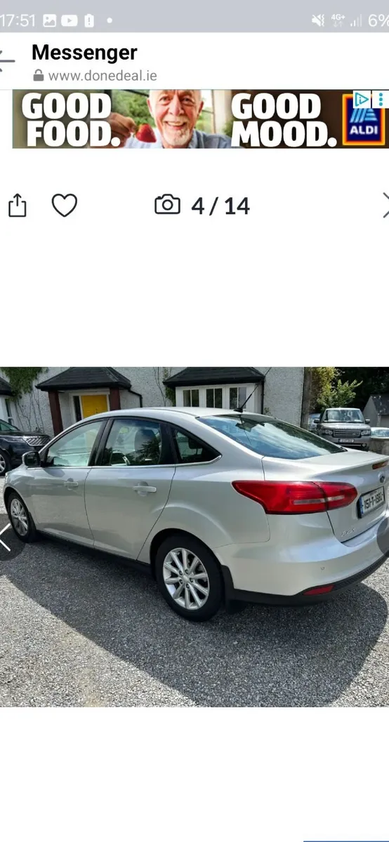 Ford Focus 2015 NCT 02/27 €6750 - Image 2