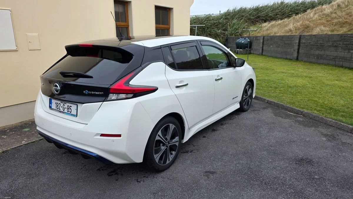 Nissan Leaf 2018 Top spec, low mileage - Image 1