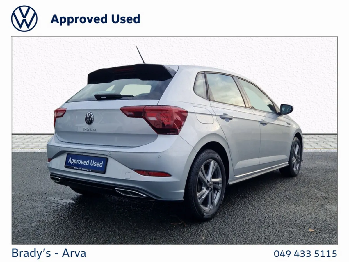 Volkswagen Polo R-LINE 1.0 TSI 95BHP M5F 5DR - Image 3