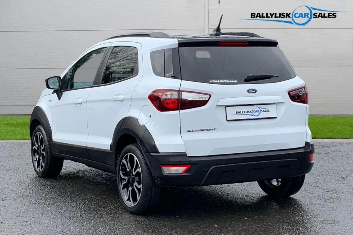 Ford EcoSport 1.0T 125PS Active in White with 23K - Image 2