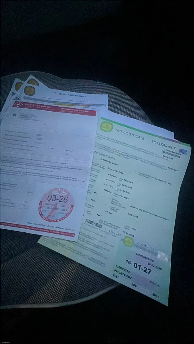 Fiat 500 132 NCT 2027 3 Month Tax Low Miles - Image 2