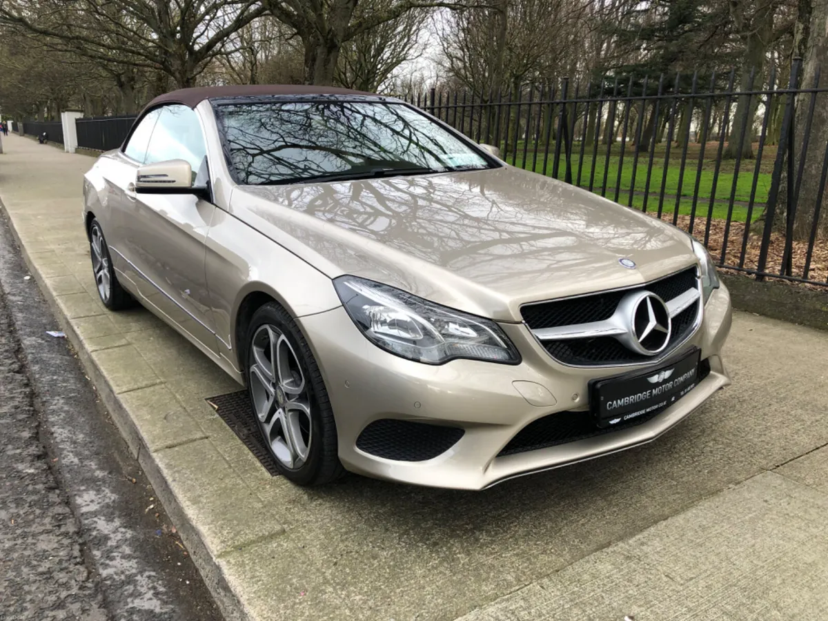 2016 MERCEDES E220 CONVERTIBLE only 75000kms - Image 1