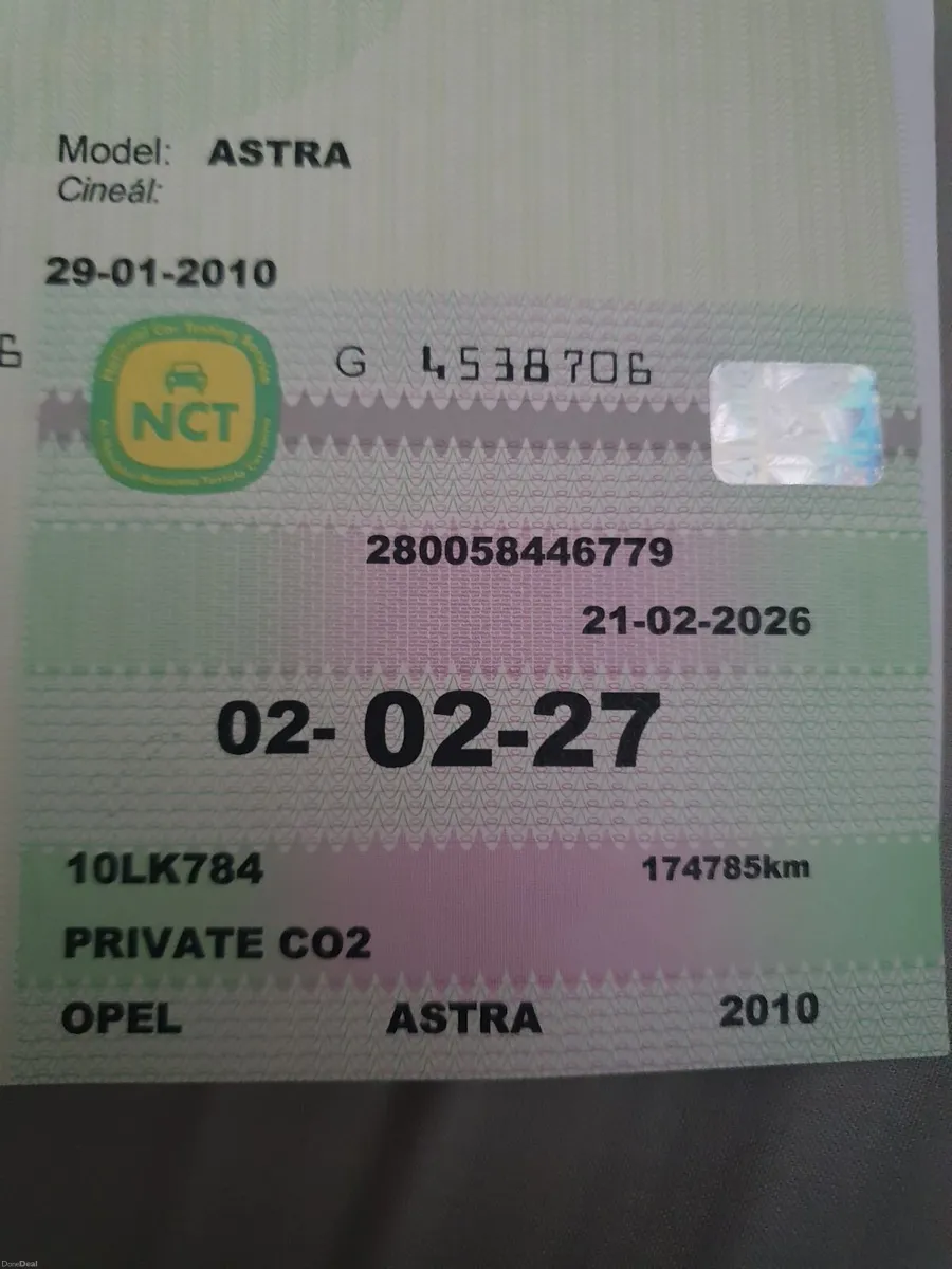 Opel Astra with new NCT - Image 4