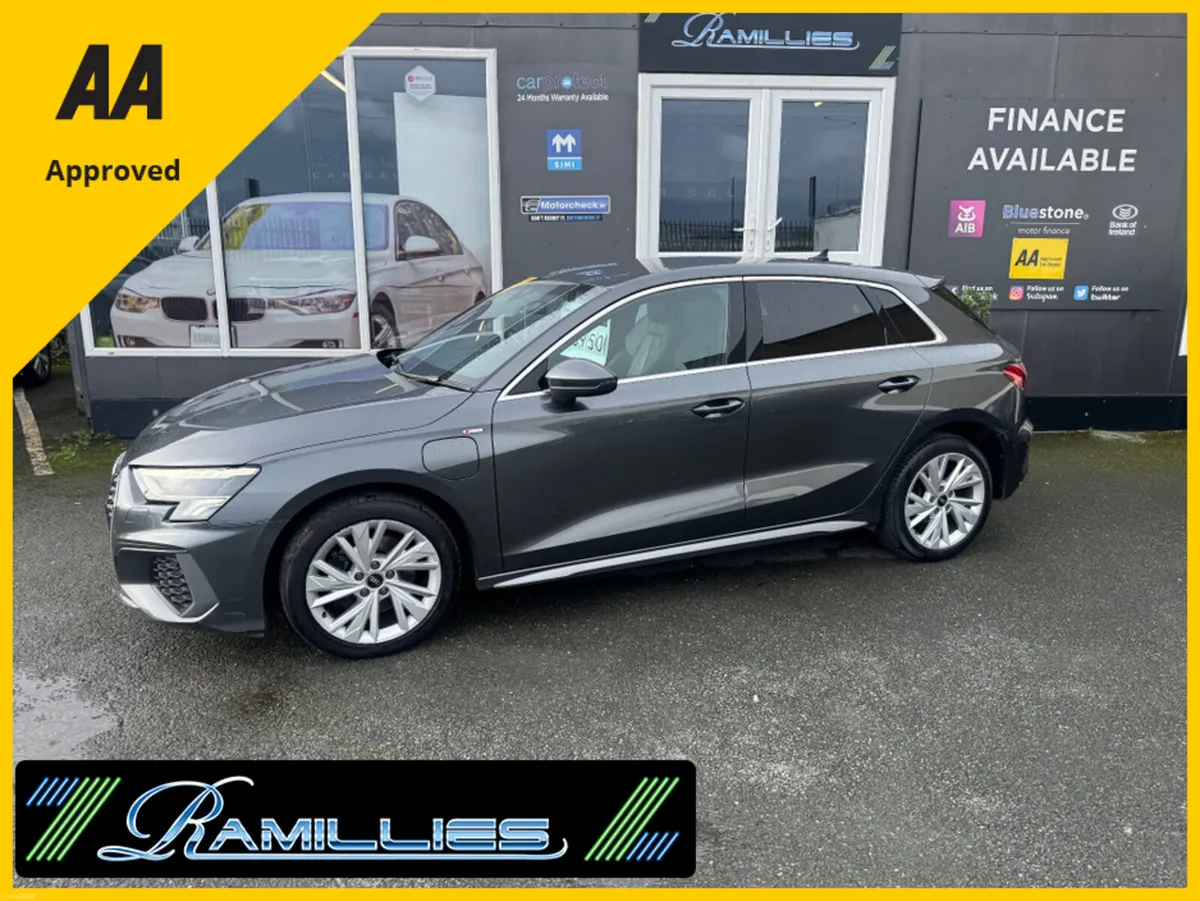 Audi A3 S LINE 40 TFSI E SPORTBACK AUTO..12 MONTHS - Image 2